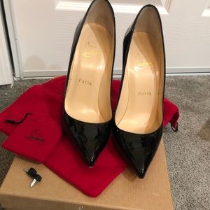 Black Patent Pigalle Christian Louboutin